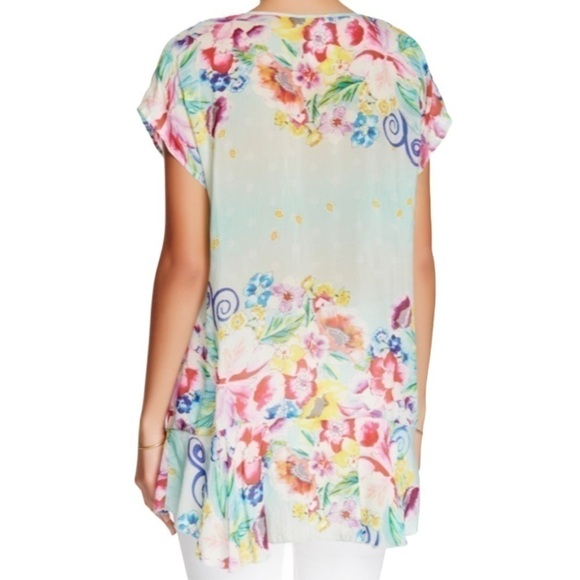 Jw Skyee Floral Print Top - Picture 2 of 5